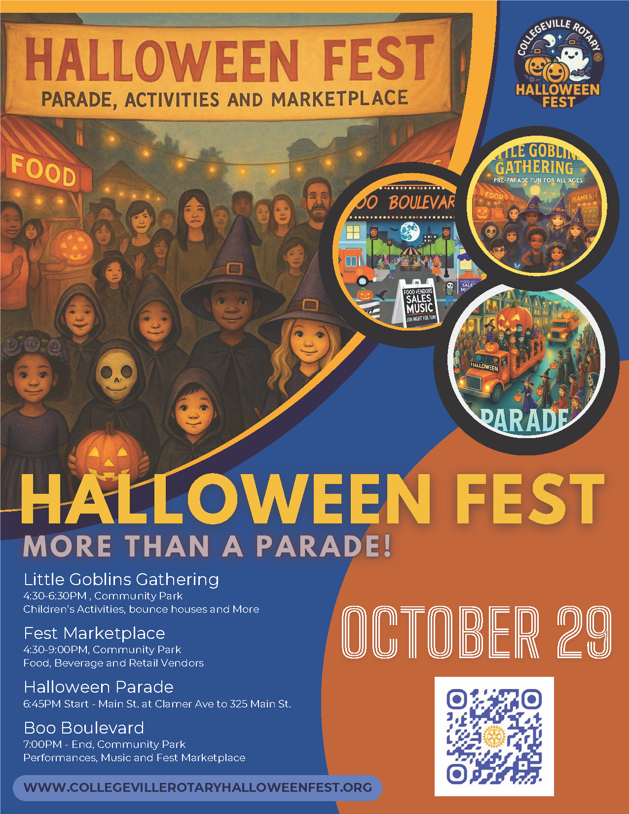 2025 Annual Rotary Halloween Parade - Collegeville Fire Company No. 1